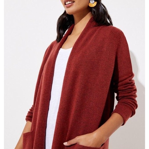 Loft shawl collar pocket cardigan - Picture 2 of 3